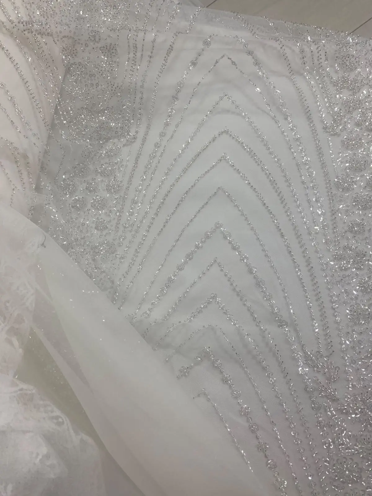 Seda para vestido de noiva — portfólio Urbano Junior